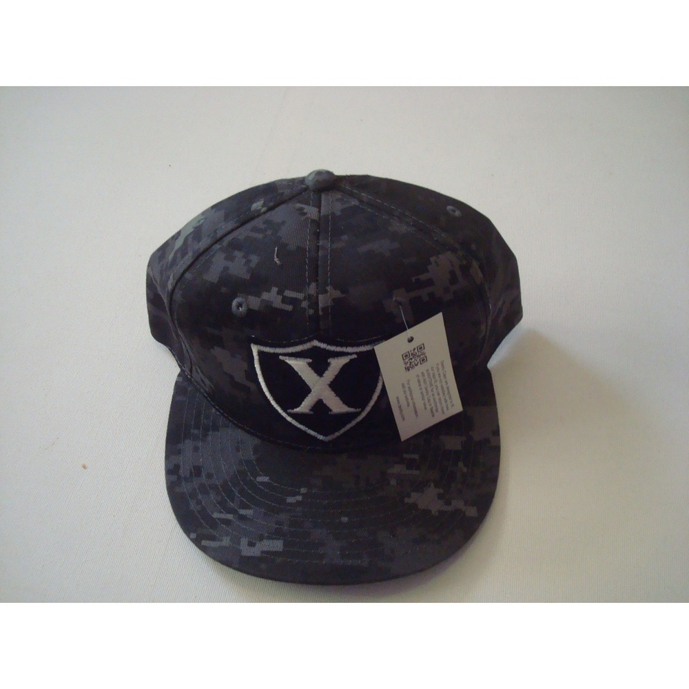 X-MEN X MEN CAMO   BEACH ADJUSTABLE HAT CAP‎ DEADSTOCK  VINTAGE U3